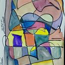 ABSTRACTS IN WATERCOLOUR . Lukisan Cat Air proyek oleh JULIUS Birungi - 04.29.2026