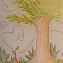 Representació de l'amor en forma de metàfora - DIB.ART.. Een project van Traditionele illustratie y  Tekening van Laia Cuesta Z. - 04.05.2026