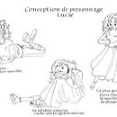 Mon premier personnage manga. Un projet de Conception de personnages, Illustration traditionnelle, B, e dessinée , et Manga de Daniel Champagne - 06.05.2026