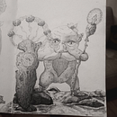 Elder Potato Wizard . Desen, Ilustrație naturalistă, Desen în creion, Caiet de schițe și Pictură în acuarelă de Daniil Lebedev - 05.07.2026