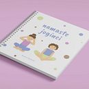 Namaste Little Yogis - Book for children. Un progetto di Illustrazione digitale, Graphic design, Character design, Illustrazione infantile e Tipografia di babusramkova - 07.05.2026