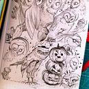 Drawing Owls and Autumn things. Un proyecto de Bocetado, Creatividad, Dibujo, Ilustración tradicional y Sketchbook de Mari Carmen Arcos - 10.05.2026