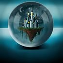 Castle in the Sky. Un projet de Illustration numérique de Kristine Jitaru - 11.05.2026