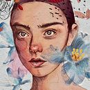 Mi proyecto del curso: Retrato ilustrado con Procreate. Ein Projekt aus dem Bereich Porträtzeichnung, Digitale Illustration und Digitale Malerei von Sandra Gala Sanz - 13.05.2026