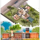 Ilustración CASA DÚO Ein Projekt aus dem Bereich Architektur, Architektonische Illustration, Digitale Architektur, Digitale Illustration, L und schaftsbau von Gimena Corneli - 14.05.2026