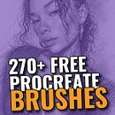 [DomestikaFX #140] Free 270+ Procreate Brushes + Watercolor Brushes - Sketch Brushes - Painting Brushes - Character Design Brushes - Watercolor Brushes - Download FREE - #portraits #brushset #domestika #procreatebrushes #freebrushes #COUPON . % Lily Lovell tarafından hazırlanan Geleneksel illüstras, on, Dijital İllüstras, on, Çizim, Grafik Tasarım, Tablo, Sulubo, a Resim, Dijital Bo, ama, Akrilik Bo, ama, Guaj Bo, ama, Dekoratif Bo, ama, Gerçekçi Çizim, Dijital Çizim, Kalem Çizimi, Portre Çizimi, Sanatsal Çizim, Şekil Çizimi, ChatGPT, Yapa, Ve Zeka projesi - 05.19.2026