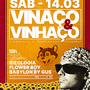 Vinaço e Vinhaço. Un projet de Design graphique , et Collage de viniciussouzasaraivaa - 19.05.2026