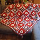 Frazada granny square. Crochet, DIY, and Fiber Arts project by Claudia Pérez - 05.20.2026