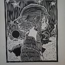 "La chica del mar". Estampagem, Artesanato, Artes plásticas, Design de interiores, Gravura e Ilustração tradicional projeto de Angel Isai Sanchez solis - 27.05.2026