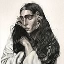 Graphite portrait . Arte plastice, Desen, Desen în creion, Ilustrație tradițională, Desen de portret, Desen realist, Desen artistic, Schițe și Figura Desen de anne_v_blij - 05.28.2026
