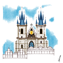 CIUDADES 2023 (II). Un projet de Illustration traditionnelle, Illustration numérique, Dessin, Aquarelle, Dessin numérique , et Conception numérique de Álvaro M. Torres - 29.05.2026