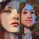 Project contemporary oil painting . Fine Arts, Traditional illustration, Oil Painting, and Painting project by nenemicah - 05.30.2026