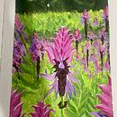 Flores Gouache. Projekt z dziedziny Malowanie gwaszami,  Malarstwo,  Sztuki piękne, Ilustracja naturalist i czna użytkownika Veronica Liced Guaba Peña - 30.05.2026