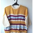 Prenda de punto oversize. Een project van Ontwerp van accessoires,  Modeontwerp, Textiel y Breien van Keli - 01.06.2026