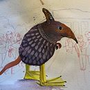 Fabeltier zum Gouache Kurs von Aljoscha Blau . Design de caractere, Ilustrație pentru copii, Arte plastice, Pictură cu guașă, Ilustrație tradițională, Pictura și Carte ilustrată de omamartha69 - 06.03.2026