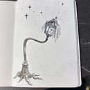 old man lumen. Sketching, Creativit, Drawing, Traditional illustration, and Sketchbook project by inbal katsman - 06.04.2026