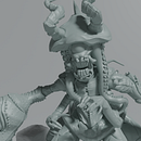 kraken para una campaña de Dungeons & Dragons. Un projet de Modélisation 3D, 3D, Conception de personnages 3D, Sculpture, Jeux vidéo, Art conceptuel , et Conception de personnages de Javier Salcedo Meneses - 05.06.2026