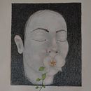SERENITÀ. Een project van Tekening met potlood,  Artistieke tekening,  Portrettekening, Traditionele illustratie y Tekenen met kleurpotloden van Chiara Amanzi - 07.06.2026