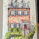 Old Savannah Georgia Brownstone. Un progetto di Disegno di sam_rgbv - 07.06.2026