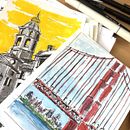 Mi viaje hacia el dibujo urbano a tinta. Drawing, and Sketchbook project by Juan Carlos Cortes - 06.08.2026