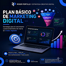 Proyecto Final: Plan Básico de Marketing Digital. Content Marketing, Digital Marketing, Facebook Marketing, Growth Marketing, Instagram Marketing, Marketing, Mobile Marketing, and Social Media project by Roger Portillo - 06.11.2026