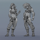 Diseño de personaje para cómic. Un proyecto de Cómic, Concept Art y Diseño de personajes de Rodrigo Sevilla - 19.06.2026