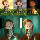 DQH - Lighting principles in digital painting. Een project van Traditionele illustratie, Digitale illustratie y  Digitaal schilderij van welearn_account1 - 22.06.2026