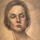 Dama di altera fierezza. Artistic Drawing, Drawing, Fine Arts, Portrait Drawing, Realistic Drawing, and Sketching project by Egidio Calabrese Violetta - 06.23.2026