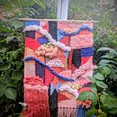 Decorative Tapestry - Waves of love. . Projekt z dziedziny  Haft,  Tkactwo, Wzornictwo tekst, liów i Tkanie użytkownika Irina Kovaleva - 25.06.2026