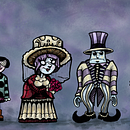 Diseño de personajes de una familia particular.. Un projet de Conception de personnages, Illustration numérique, Conception de personnages 3D , et Conception 3D de Isaac Vargas Badilla - 26.06.2026