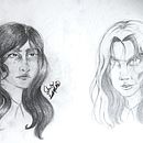 Ying Yang. Esboçado, Desenho, Desenho de retrato, Desenho artístico, e Sketchbook projeto de Karina Lizbeth Oviedo Estrada - 27.06.2026