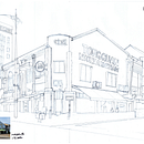 Form and Façade Sketch Study . Ilustrasi Arsitektur, Arsitektur, Menggambar, Buku sketsa, Membuat sketsa, Dan Desain Spasial proyek oleh Esra Dajouh - 06.30.2026
