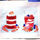 Illustrazioni dolci in acquerello. Un progetto di Belle arti, Illustrazione tradizionale, Pittura e Pittura ad acquerello di Silvia Scherma - 01.07.2026