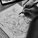 Creatures. Ilustração tradicional, Esboçado, Criatividade, Desenho, e Sketchbook projeto de Kunga Wangchuk - 05.07.2026