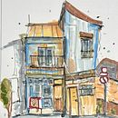 Architectural Sketch. Projekt z dziedziny Sketching,  R, sunek,  R, sunek architektoniczn, Sketchbook,  R i sunek atramentem użytkownika Noelia - 06.07.2026