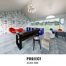 Glass box . Un progetto di 3D, Interior design, Modellazione 3D e Progettazione 3D di Kristýna Hrášková - 08.07.2026