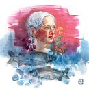 Illustrated watercolor portrait. Siberian Beauty. Ilustração tradicional, Pintura, Desenho, Ilustração digital, Pintura em aquarela, Desenho artístico e Ilustração naturalista projeto de Anastasiya Mityukevich - 15.07.2026