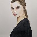 Project for Watercolor Portrait course. Un proyecto de Ilustración tradicional, Pintura a la acuarela y Dibujo de Retrato de Teresa Fream - 17.07.2026
