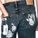 VINTAGE JEANS LYMBO . % LYMBO UPCYCLING tarafından hazırlanan Tasarım, Fotoğrafçılık, Sanat ve El Sanatları, Kendin Yap, Ve Tekstil Tasarımı projesi - 07.17.2026