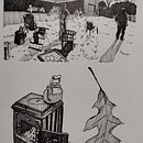 My personal illustrated sketchbook. Traditional illustration, Sketching, Drawing, Sketchbook & Ink Illustration project by nicostumberger - 07.18.2026