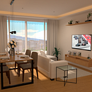 Living & Dining Room | ArchViz. Un progetto di Design e Fotografia di Kelvin Ferreira - 21.07.2026