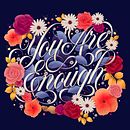 You are enough . % Nichola Sweeney tarafından hazırlanan Dijital İllüstrasyon projesi - 07.22.2026