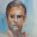 Juan Diego Ein Projekt aus dem Bereich Bildende Künste, Malerei, Aquarellmalerei und Porträtzeichnung von LI MIZAR - 25.07.2026