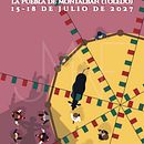 Cartel Fiestas La Puebla 2026 PROPUESTA. Un progetto di Design, Graphic design e Illustrazione digitale di Jose María Aguado - 27.07.2026