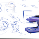Alien coffee maker. Un progetto di Design, Product design, Bozzetti, Disegno e Sketchbook di ham_samidizadeh - 03.08.2026