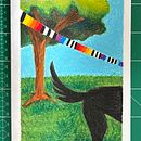 My dog's leash. Projekt z dziedziny Tradycyjna ilustracja i  Rysunek użytkownika Pamela Gomes - 07.08.2026