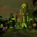 Zaun city inspired Environment illustration . Arte și meșteșuguri, Desen & Ilustrație digitală de anne gilson - 08.13.2026