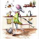 Postacie akwarelą i piórkiem. Un proyecto de Ilustración tradicional, Diseño de personajes, Pintura, Bocetado, Dibujo, Pintura a la acuarela, Storytelling, Dibujo artístico, Ilustración infantil y Narrativa de Joanna Zakrzewska - 14.08.2026