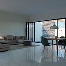 Render sala. Un projet de Design  de Alberto Pérez - 21.08.2026