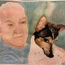 Watercolors portrait  . Arte plastice, Pictura, Pictură în acuarelă și Desen de portret de igfaria - 08.23.2026